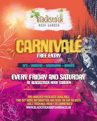 Carnivalé opens at Blackstock Roof Garden in Liverpool